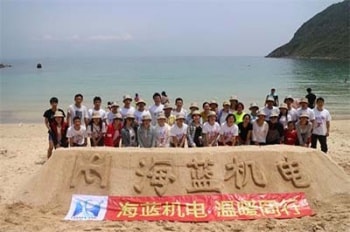 陽春四月，海藍(lán)三門島狂歡之旅