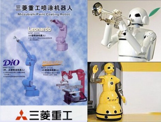 三菱噴涂機(jī)器人春節(jié)不打烊，海藍(lán)機(jī)電道一聲：新春快樂！