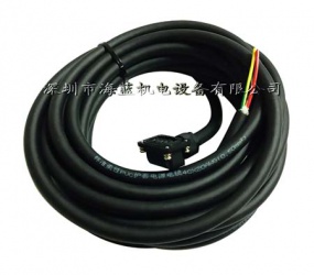 三菱電機(jī)電源線MR-PWS1CBL5M-A1-L，三菱MR-JE，MR-J4,MR-J3系列電機(jī)專用