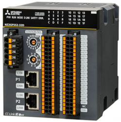 三菱cc-link NZ2GFCF1-32D 32點(diǎn) DC24V（漏型）輸入，遠(yuǎn)程模塊、FCN式